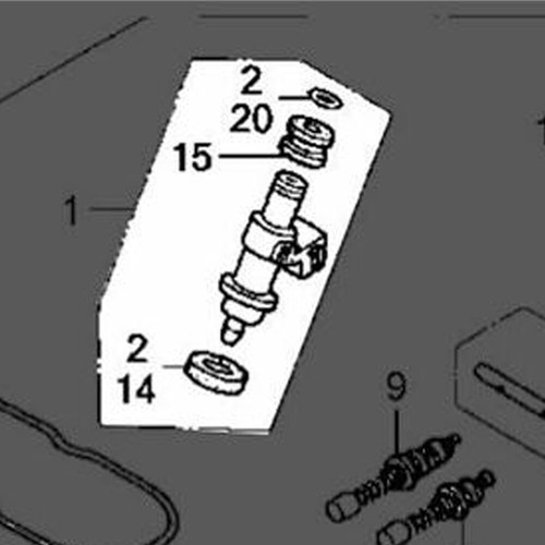 Set 4pcs fuel - 4pcs, for